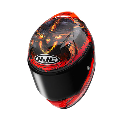 HJC RPHA 12 Diablo Blizzard MC1 Red