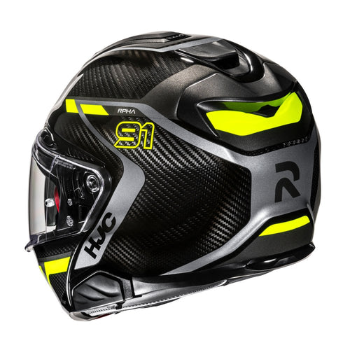 HJC RPHA 91 Carbon Lagos MC3H Yellow