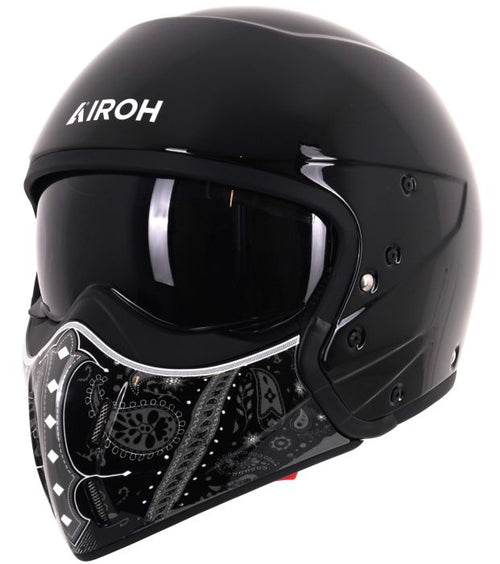 Airoh J110 Helmet - Paesly Black Gloss