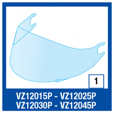 Shark Vision-R (Non T/V) Visor – Blue
