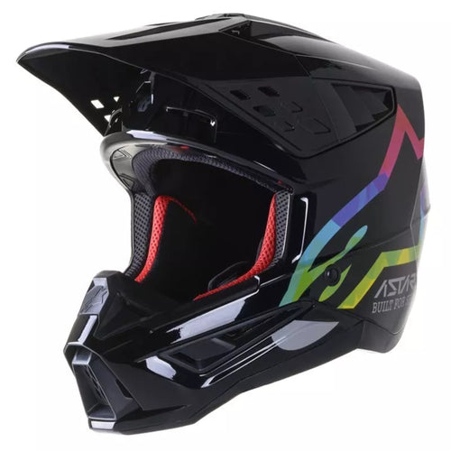 Alpinestars S-M5 Compass Gloss Black/Silver