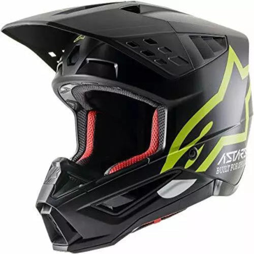 Alpinestars S-M5 Compass Matt Black/Fluo Yellow