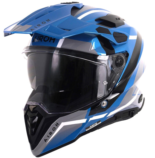 Airoh Commander 2 Helmet - Mavick Cerulean Blue