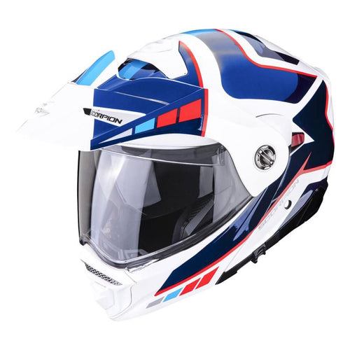 Scorpion EXO ADX-2 White/Blue/Red