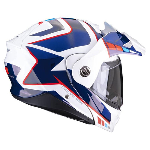 Scorpion EXO ADX-2 White/Blue/Red