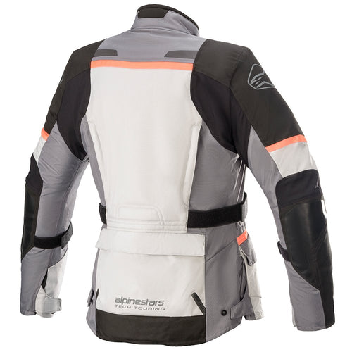 Alpinestars Stella Andes V3 Drystar Jacket Ice Grey/Dark Grey/Black & Coral