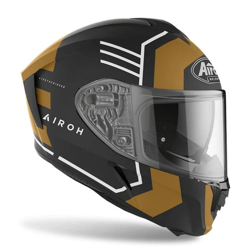 Airoh Spark Thrill Helmet - Gold Matt