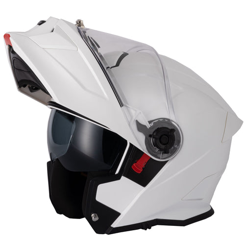 Vcan H276 Gloss White Helmet