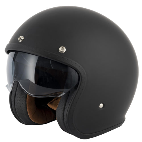 Vcan H589 Matt Black Helmet