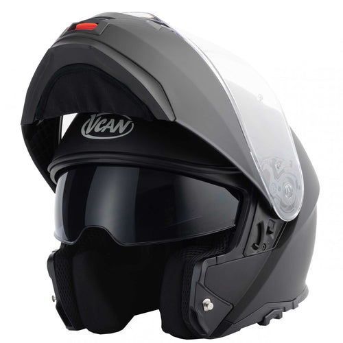 Vcan H272 Matt Black Helmet