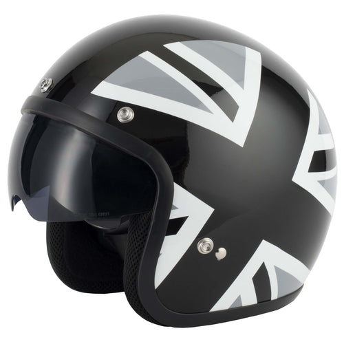 Vcan V537 Black Jack Helmet