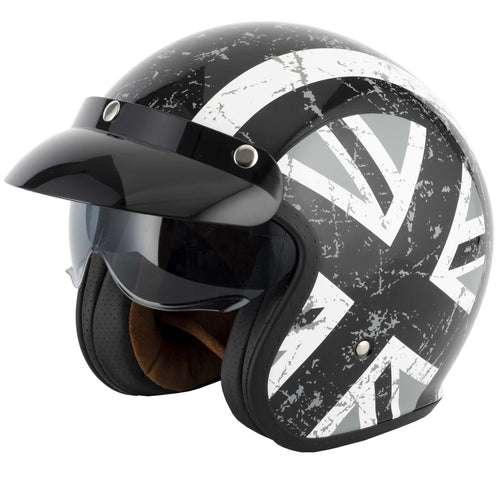 Vcan H589 Black Jack Helmet