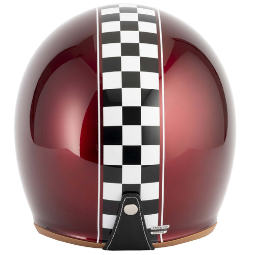 Vcan H589 Classic Victory Gloss Burgundy Helmet