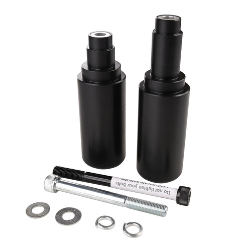 BikeTek Black STP Crash Protector For Honda CB650F 14-18, CBR650F 14-18, CBR650R 19-20
