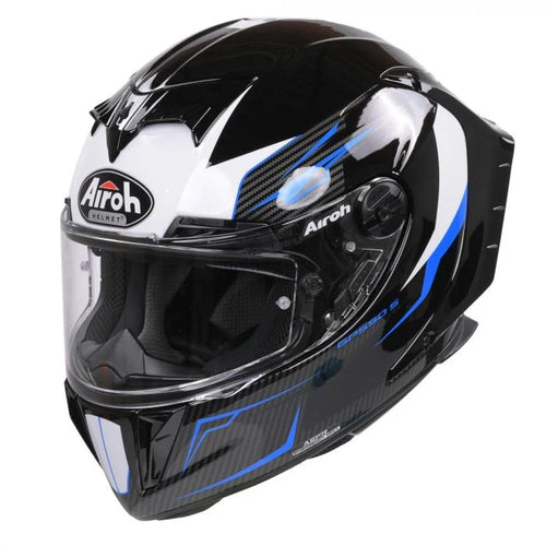 Airoh GP550S Full Face Helmet - Venom Black Gloss