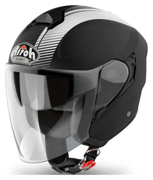 Airoh Helmet Hunter Jet - Simple Matt Black