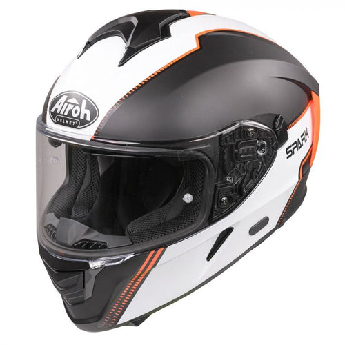 Airoh Spark Flow Helmet - Orange Matt