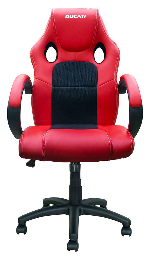 BikeTek Rider Chair Red With Black Trim - Ducati