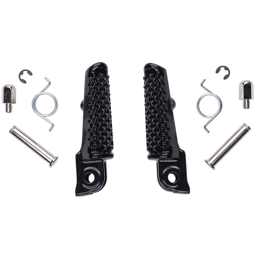 Bike It Footpeg OEM Replacement Honda Front Black [MCA-FR003]