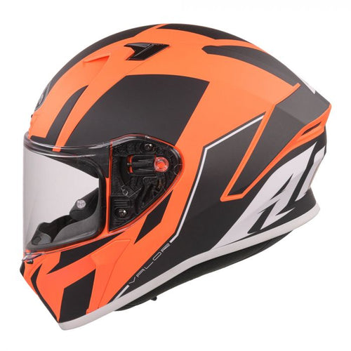 Airoh Valor Full Face Helmet - Matt Wings Orange