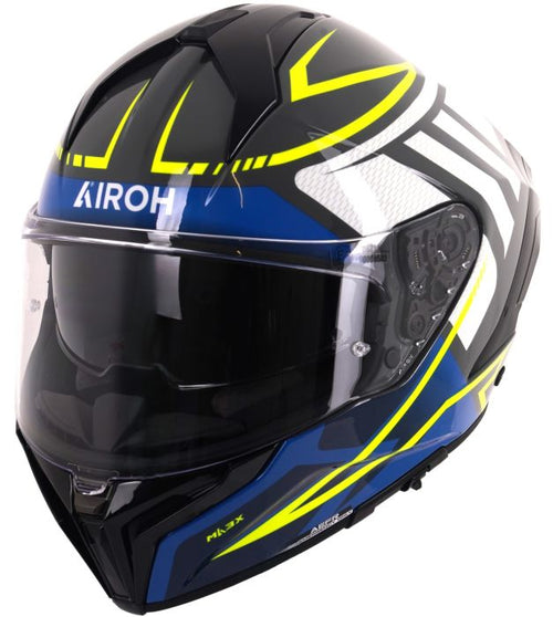 Airoh Matryx Helmet - Rider Blue Gloss