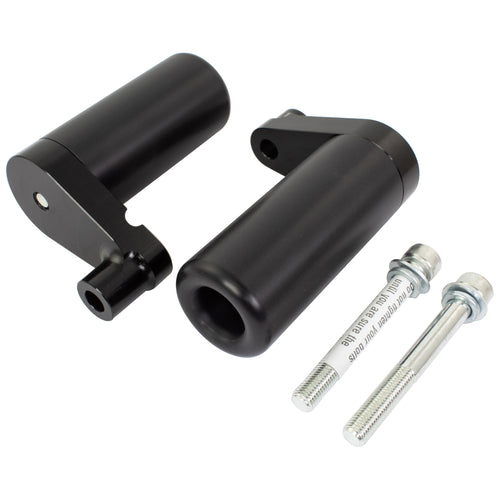 BikeTek Black STP Crash Protector For Yamaha YZF-R1 07-08