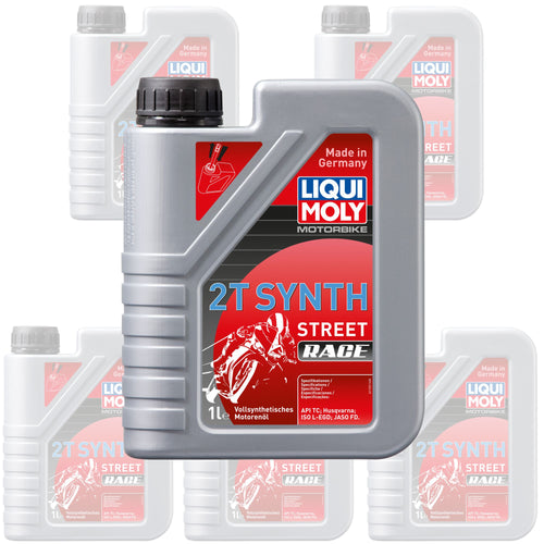 Liqui Moly Oil 2 Stroke - Fully Synth - Street Race 1L [1505] (Box Qty 6)