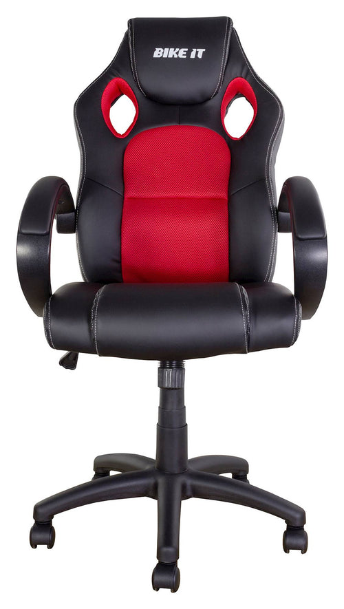 BikeTek Rider Chair Black With Red Trim - Bike It