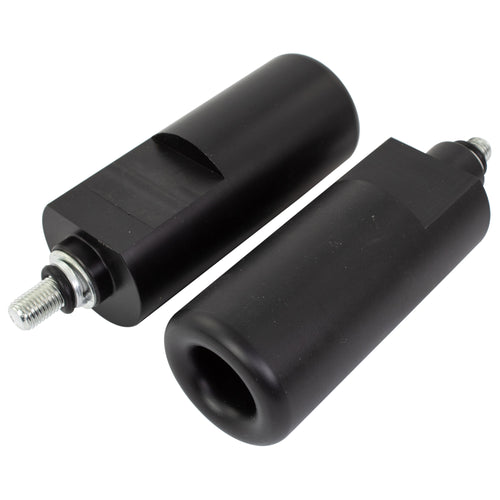 BikeTek Black STP Crash Protector For Yamaha YZF-R1 04-06
