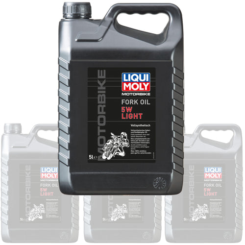 Liqui Moly Fork Oil 5W Light 5L [1623] (Box Qty 4)