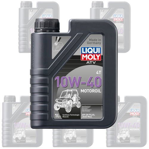 Liqui Moly Oil 4 Stroke - Semi Synth -Atv Sxs - 10W-40 1L [3013] (Box Qty 6)