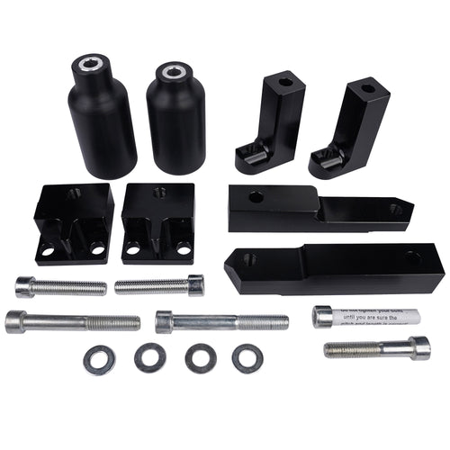 BikeTek Black STP Crash Protector For Kawasaki Ninja 300 13>