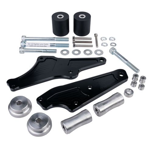 BikeTek Black STP Crash Protector For Honda CBR500R 13>