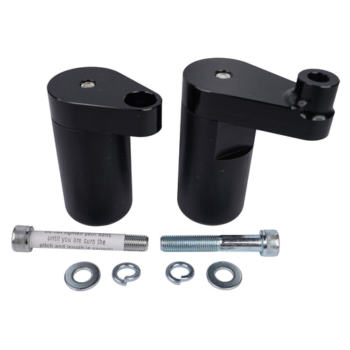 BikeTek Black STP Crash Protector For Kawasaki ZX6R/RR  09>