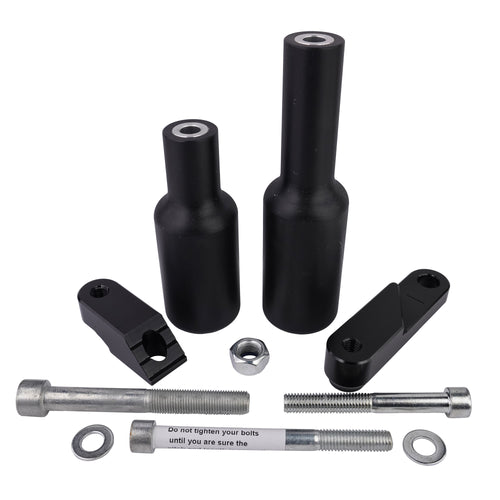 BikeTek Black STP Crash Protector For Honda CBR1000 12>