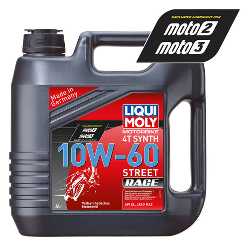 Liqui Moly 4 Stroke Fully Synthetic Street Race 10W-60 4L - #1687