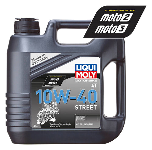 Liqui Moly 4 Stroke Semi Synthetic Street 10W-40 4L - #1243