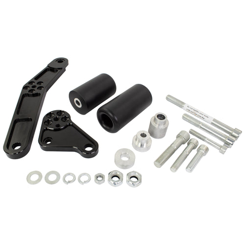 BikeTek Black STP Crash Protector For Triumph Tiger 1050