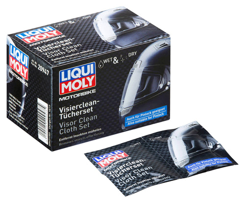 Liqui Moly Visor Cleaning Cloth Set Pack Of 12
