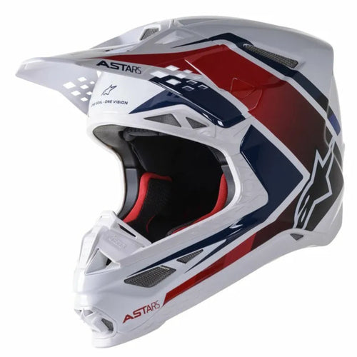 Alpinestars Supertech S-M10 Carbon White/Red/Blue
