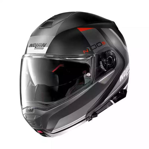 Nolan N100-5 Plus Hilltop Matt Black/Grey