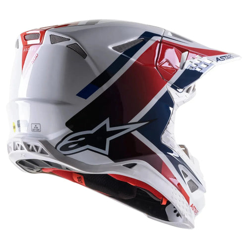 Alpinestars Supertech S-M10 Carbon White/Red/Blue