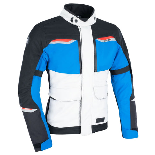 Oxford Mondial 2.0- Grey Blue Red Jacket - M