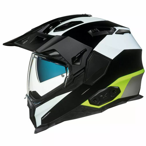 Nexx X WED 2 DUNA White/Yellow Adventure Helmet