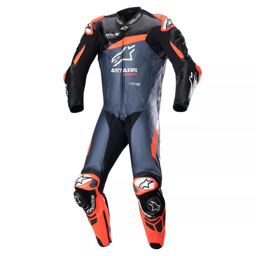Alpinestars GP Plus V4 Motorcycle Motorbike 1PC Race Leather Suit -Blue