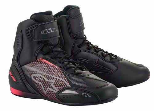 Alpinestars Stella Faster-3 Shoes Black/Silver/Pink