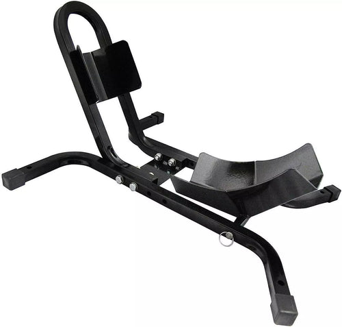 BikeTek Motorcycle Front Wheel Chock Locking Stand System 17-21" Adjustable