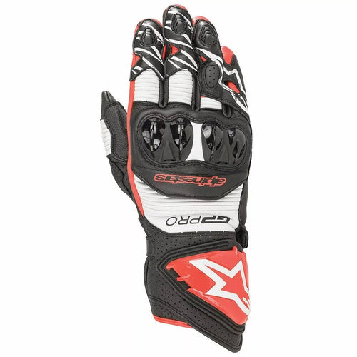Alpinestars GP PRO R3 Black White Red Glove