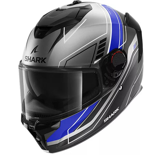 Shark Spartan GT Pro Toryan Mat ABK Silver/Blue