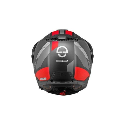 Schuberth E2 Defender Red/Grey - XL